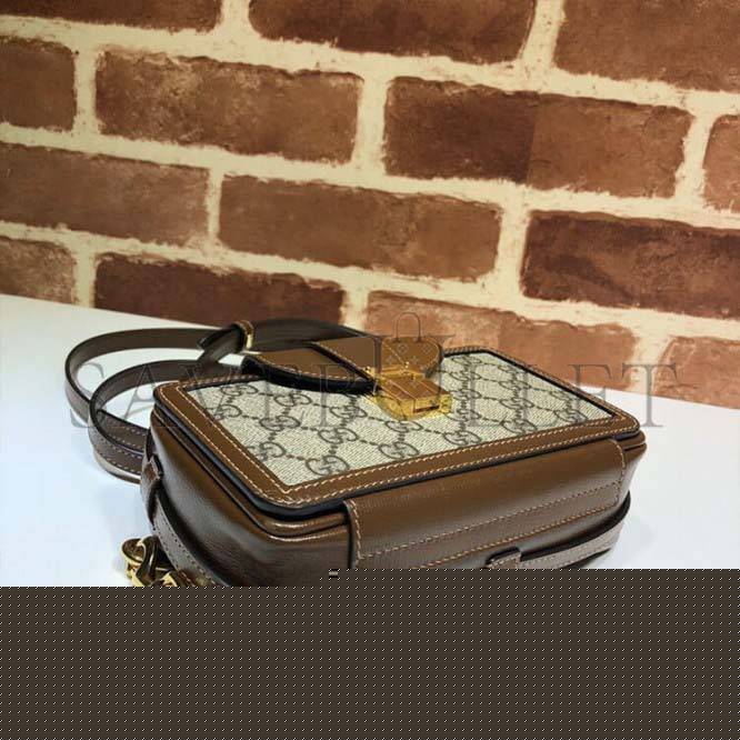 G*u*i mini bag with clasp closure 614368 92tcg 8563 (18*10.5*6.5cm)